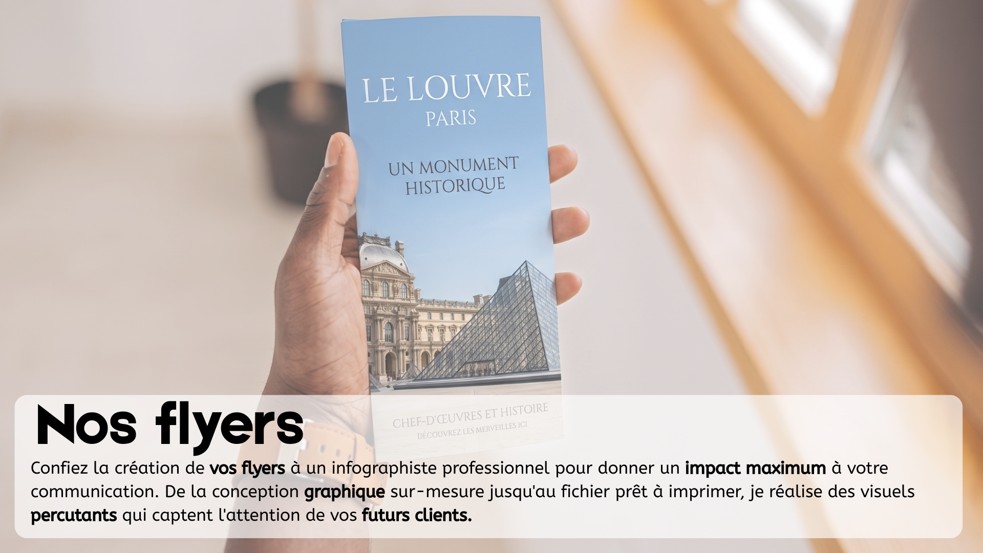 Présentation de nos créations de flyers